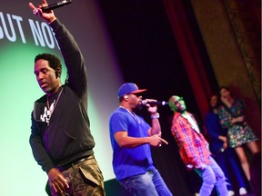 Boyz II Men performing at SXSW 2019 in Austin, Texas.