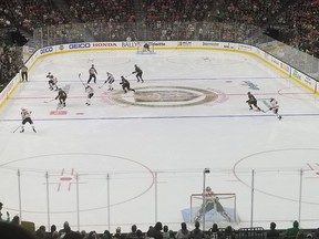 Game action from Edmonton Oilers at Las Vegas Golden Knights, Sunday March 17.