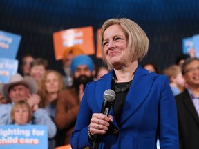 Premier Rachel Notley called the Alberta provincial election for April 16 during a rally at the National Music Centre in Calgary on  Tuesday March 19, 2019.