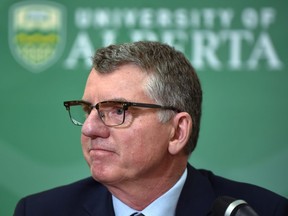 University of Alberta president David Turpin will make an announcement Friday morning with Edmonton Mayor Don Iveson that could bring $16 million to the city.