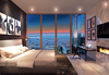 Encore penthouse master bedroom