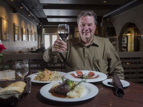 Normand Campbell at Normand's Restaurant, which is celebrating its 30th anniversary with lunch and dinner specials through March and April.