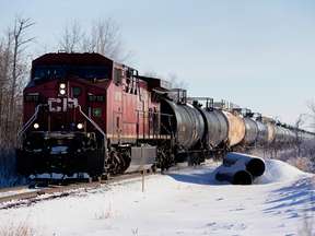 File photo of Alberta train.