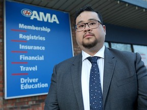 Tim Wan is not pleased after losing his contracts from the AMA thanks to new NDP legistration in Calgary on Thursday March 7, 2019. Darren Makowichuk/Postmedia