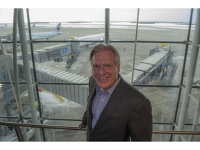 Tom Murphy, founder of Edge4Vets, a service that pairs veterans with employers at airports, was at Edmonton International Airport on Tuesday, March 12, 2019. The organization has 15 locations in the U.S. and Edmonton will be the first Canadian location.