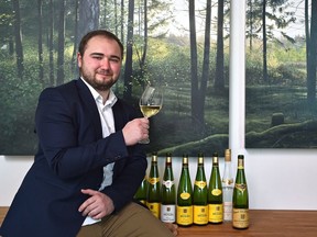 Jean Frederic Hugel of Famille Hugel Winery, a 13th-generation French wine producer in Alsace, France.