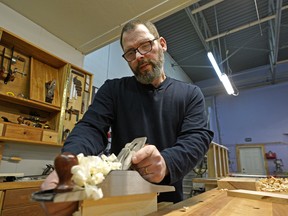 Afghanistan war veteran Ron Noftall has found woodworking has helped him deal with PTSD. Now he's starting a GoFundMe campaign to raise money so he can start a woodworking workshop to help other veterans with PTSD.