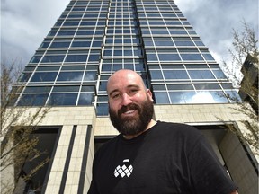 Steve Brochu, a local chef, is taking over the Wild Earth Cafe which will be called MilkCrate at the EPCOR tower in Edmonton, April 29, 2019. Ed Kaiser/Postmedia