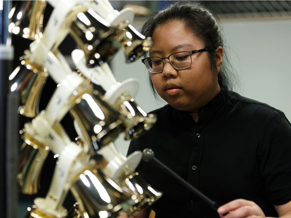 Concordia handbell student makes a joyful noise in weekend concert