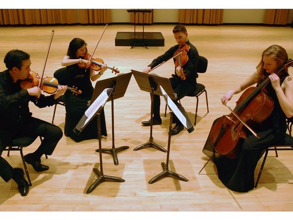 Review Polyphonie String Quartet debuts in fine style at Campus Saint