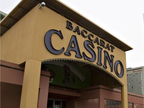 The Baccarat Casino, seen in downtown Edmonton on November 26, 2009. Two security guards at the casino tried unsuccessfully to save the life of Darren Sinner on Feb. 21, 2016, after he was shot across the street.