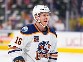 Tyler Benson of the Bakersfield Condors