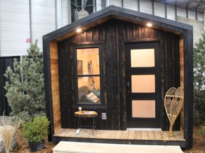 The Firebox model small cabin, by Forest Trek Woodwork.
