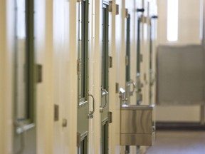 Cells in the prison healthcare centre are seen during the official opening of new Edmonton Remand Centre in Edmonton, Alta., on Tuesday, March 19, 2013.  The prison will open for inmates in April 2013, and can house up to 1,952 inmates.