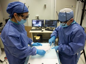 A team in the Surgical Simulation Research Lab at the University of Alberta is made up of physicians, physicists, computer scientists and engineers to develop better training for surgical residents.