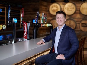 New Labatt Breweries of Canada president Kyle Norrington, the first Canadian to hold the role in more than a decade.