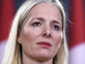 Minister of Environment and Climate Change Catherine McKenna