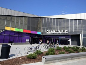 The Clareview Community Recreation Centre is one of four select city recreation facilities opening to the public starting July 2.
