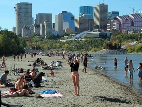 If the Accidental Beach returns to Edmonton this summer Tim Mikula reminds folks to swim at their own risk.
