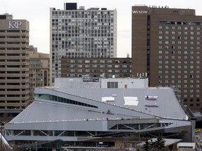 The Stanley A. Milner Library, in downtown Edmonton Thursday April 18, 2019.