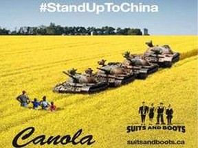 Suits and Boots Launches Campaign in Support of Canadian Canola Farmers.