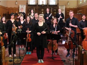 The Chamber Orchestra of Edmonton, with conductor Lidia Khaner gave an all-Mozart concert at Holy Trinity Anglican Church on Sunday.