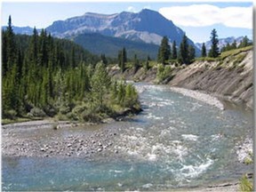 Bighorn backcountry. Courtesy of Alberta government.