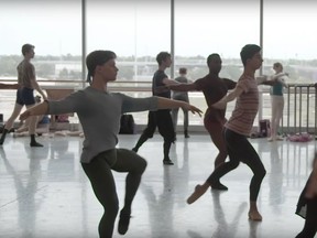 Screenshot from the documentary film Danseur, which is making its Canadian premiere at the Metro Cinema in Edmonton, 8712 109 St., on May 25 at 3:30 p.m.