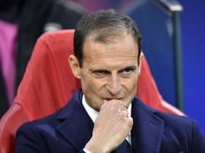 A brief club statement says, "Massimiliano Allegri will not be on the Juventus bench for the 2019/2020 season," adding that Allegri and Juventus president Andrea Agnelli will hold a joint press conference on Saturday.