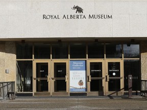 The former site of the Royal Alberta Museum in Edmonton. File photo.
