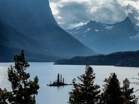 Wild Goose Island in St. Mary Lake is a popular photograph spot in Glacier National Park, where 10 young women will embark on a 12-day expedition with Girls on Ice Canada.
