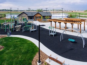 Stillwater playground community building