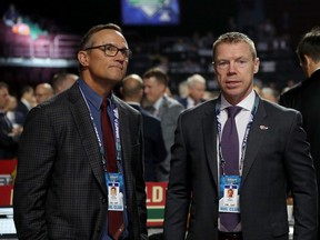 Steve Yzerman and Kris Draper of the Detroit Red Wings selected Crusaders goaltender Carter Gylander with Detroit's final pick in the seventh round Saturday.