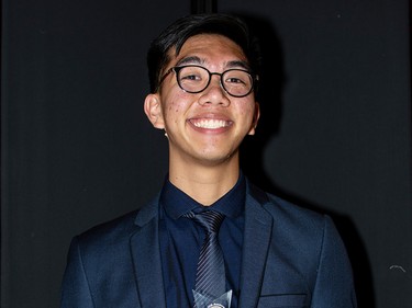 Winner for Outstanding Performance by a Comic Actor in a Play, Jemuel Florendo, from W.P. Wagner High School, for the play A Midsummer Night's Dream.