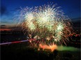 Fireworks will light up the Edmonton river valley skyline at 11 p.m. on Canada Day.