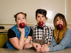 Comedy trio Girl Brain looks forward to Fringe Festival