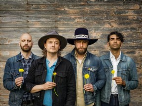 The Dungarees, up for two awards at the Edmonton Music Awards, at the Winspear Centre on June 27.