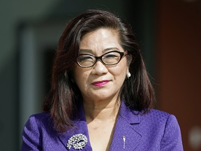 Minister of Seniors and Housing Josephine Pon.