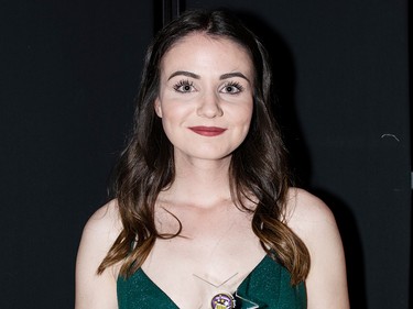 Winner for Outstanding Performance by a Lead Actress in a Play, Keltie Monaghan, from Archbishop Jordan High School, for the play Radium Girls.