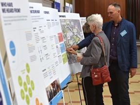 Edmontonians were invited to a drop-in session on the redevelopment concept and policy direction of the Exhibition Lands project at Bellevue Hall in Edmonton on Thursday, June 27, 2019.