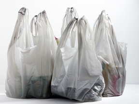 The federal government stated that 15 billion plastic bags are thrown out every year.
