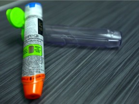 Fort Saskatchewan-Vegreville UCP MLA Jackie Armstrong-Homeniuk introduced a private member's bill on May 30, 2019, to make EpiPens mandatory in schools.