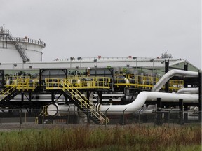 The Trans Mountain Corporation's Edmonton Terminal, Wednesday June 19, 2019.