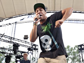 Cadence Weapon during his festival-opening set at the first Interstellar Rodeo in 2012.