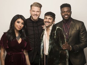 Pentatonix, at Rogers Place on June 30.