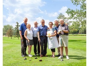 Former Alberta premier Ed Stelmach was given a winning score last week at his first charity golf tournament and he was happy it raised more than $30,000 for lesser-known charities.