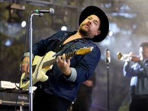 Nathaniel Rateliff and The Night Sweats perform at the 2019 Interstellar Rodeo held at Hawrelak Park Amphitheatre on Sunday July 28, 2019. (PHOTO BY LARRY WONG/POSTMEDIA)