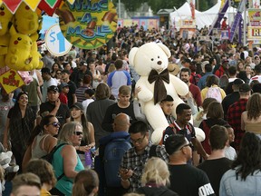 The Edmonton K-Days fairgrounds on Sunday July 28, 2019. (PHOTO BY LARRY WONG/POSTMEDIA)