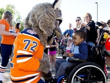 Monday Morning Magic at K-Days, in Edmonton Monday July 22, 2019. 500 children with special needs between the ages of three and 12 had the fair grounds to themselves during the 42nd annual event.