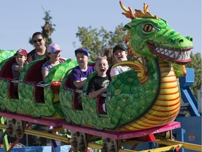 About 500 children with special needs between the ages of three and 12 had the fair grounds to themselves during the 42nd annual Monday Morning Magic at K-Days, in Edmonton on Monday, July 22, 2019.